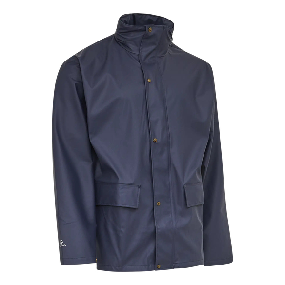 ELKA-Nässeschutz, Regenschutz, Regen-Nässe-Wetter-Schutz-Jacke, Dry Zone, marine
