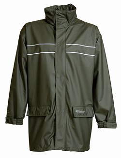 ELKA-Regenschutz, Regen-Nässe-Wetter-Schutz-Jacke, Dry Zone D-Lux, oliv