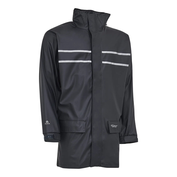 ELKA-Nässeschutz, Regenschutz, Regen-Nässe-Wetter-Schutz-Jacke, Dry Zone D-Lux, marine