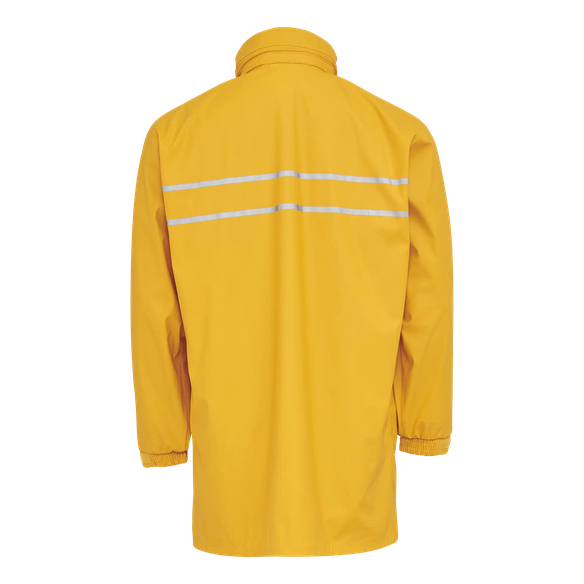 ELKA-Nässeschutz, Regenschutz, D-LUX-Regen-Nässe-Wetter-Schutz-Jacke, DRY ZONE, 190g/m², gelb