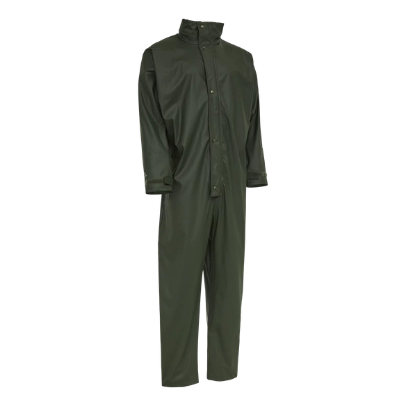 ELKA-Nässeschutz, Regenschutz, Regen-Nässe-Wetter-Schutz, Overall-Schutzanzug,  Dry Zone, oliv