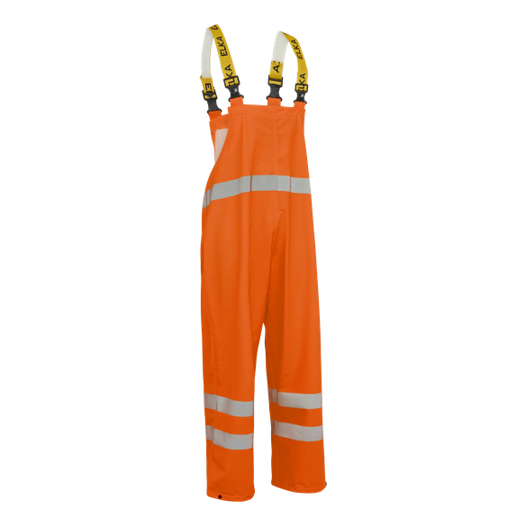 ELKA-Warnschutz, Warn-Latzhose, EN 471, DRY ZONE, 170g/m², warnorange