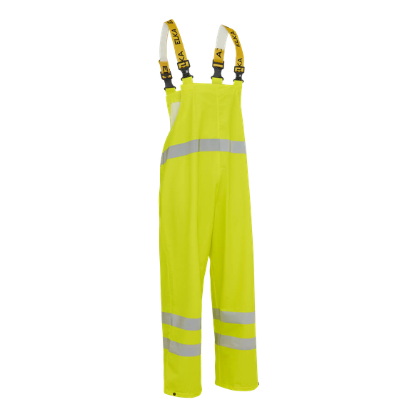 ELKA-Warnschutz, Warn-Latzhose, EN 471, DRY ZONE, 170g/m², warngelb