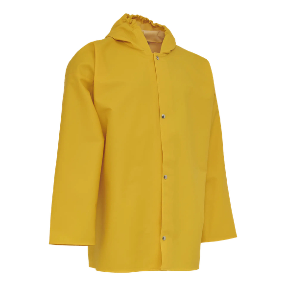 ELKA-Nässeschutz, Regenschutz, Regen-Nässe-Wetter-Schutz-acke, PVC Light, gelb