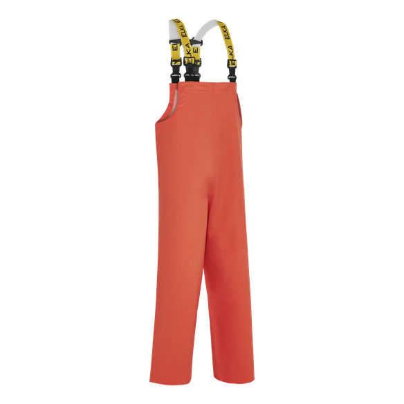 ELKA-Nässeschutz, Regenschutz, Regen-Nässe-Wetter-Schutz, Latzhose, PVC Light, orange
