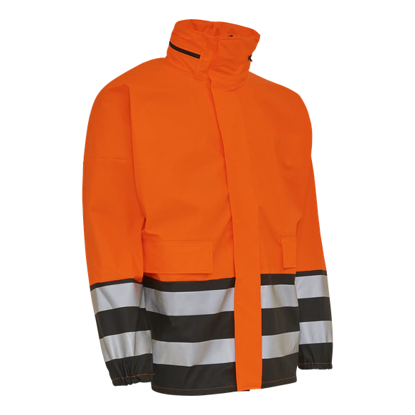 ELKA-Warnschutz, Warn-Jacke, 220g/m², warnorange/schwarz