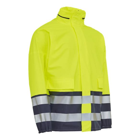 ELKA-Warnschutz, Warn-Jacke, 220g/m², warngelb/marine
