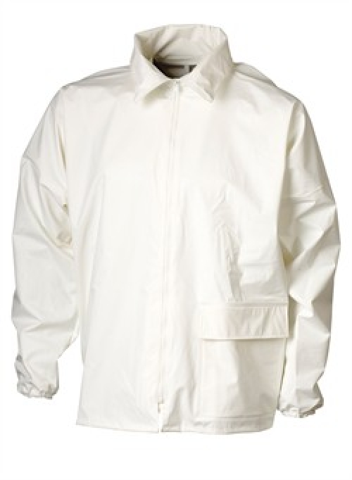 ELKA-Nässeschutz, Regenschutz, Regen-Nässe-Wetter-Schutz, Jacke, Cleaning, weiß