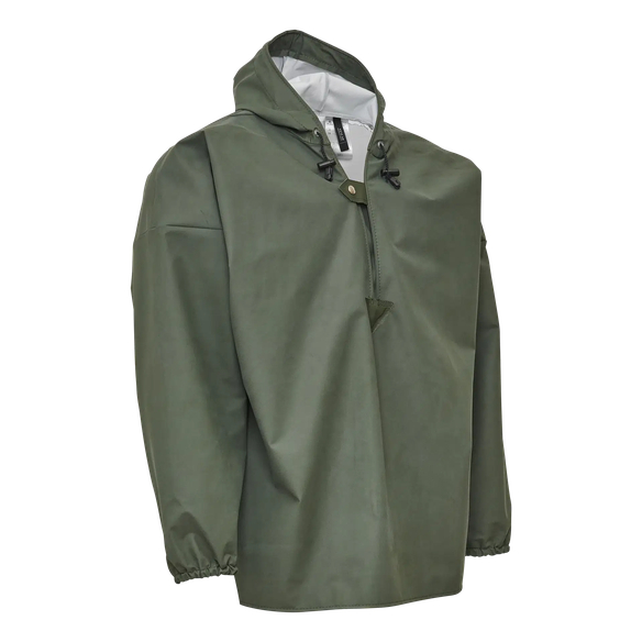 ELKA-Regenschutz, -Regen-Nässe-Wetter-Schutz-Cleaning-Schlupf-Jacke, 240g/m², rot