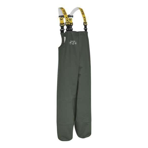 ELKA-Nässeschutz, Regenschutz, Regen-Nässe-Wetter-Schutz, Latzhose, Cleaning, oliv