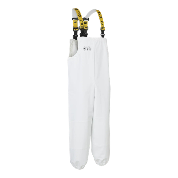 ELKA-Nässeschutz, Regenschutz, Regen-Nässe-Wetter-Schutz, Latzhose, Cleaning, weiß
