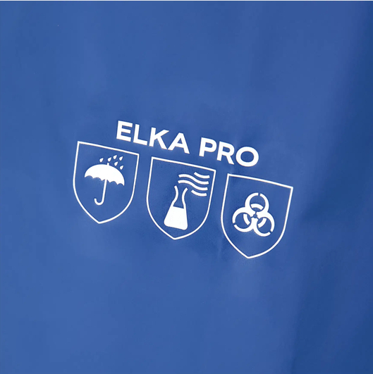 ELKA-Nässeschutz, Regenschutz, Regen-Nässe-Wetter-Schutz, Latzhose, Cleaning, cobalt
