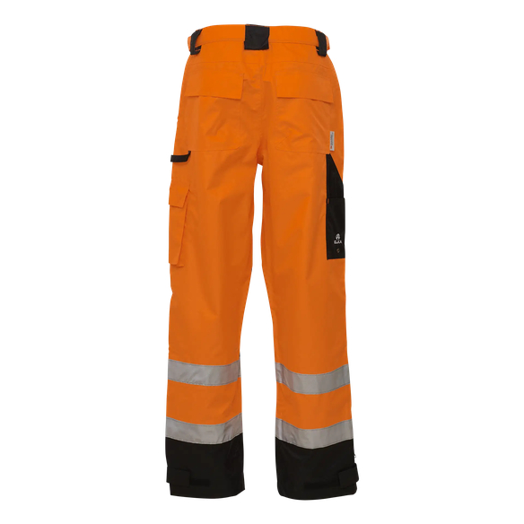 ELKA-Warnschutz, Warn-Bundhose, VISIBLE XTREME, warnorange/schwarz