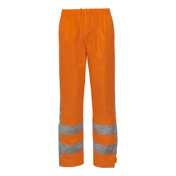 ELKA-Nässeschutz, Regenschutz, Regen-Nässe-Wetter-Schutz-Bundhose, VISIBLE XTREME, warnorange