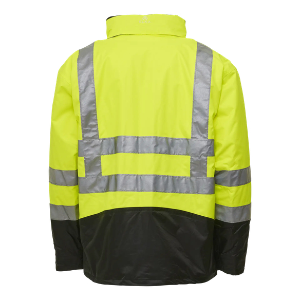 ELKA-Warnschutz, Warn-Jacke, 2-in1, VISIBLE XTREME, warngelb/schwarz