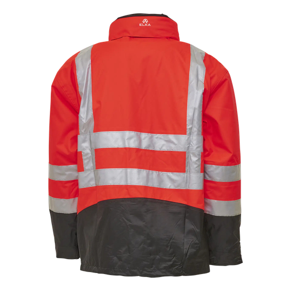 ELKA-Warnschutz, Warn-Jacke, 2-in1, VISIBLE XTREME, warnrot/schwarz