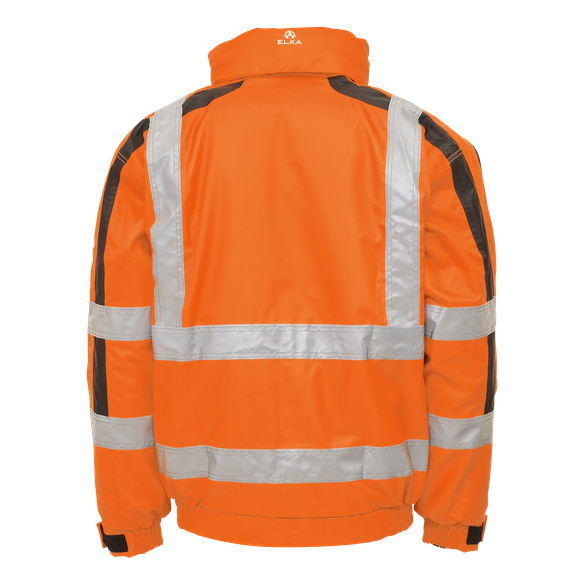 ELKA-Warnschutz, Warn-Pilotenjacke, 2-in1, VISIBLE XTREME, warnorange/schwarz