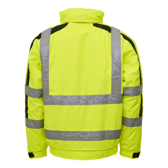 ELKA-Warnschutz, Warn-Pilotenjacke, 2-in1, VISIBLE XTREME, warngelb/schwarz