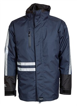 ELKA-Regenschutz,  Regen-Nässe-Wetter-Schutz-Jacke, Working Xtreme, marine/schwarz