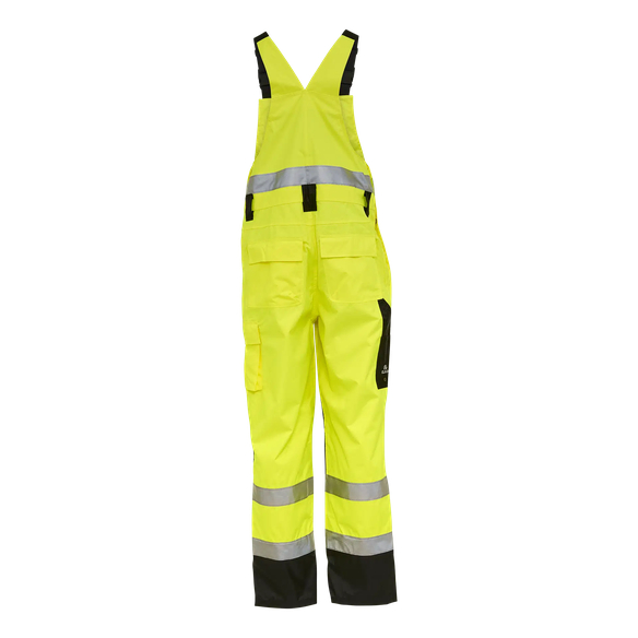 ELKA-Warnschutz, Warn-Latzhose, VISIBLE XTREME, warngelb/schwarz