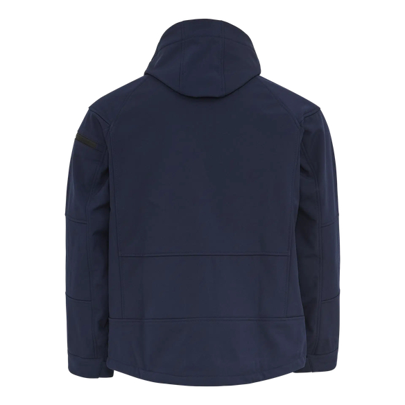 ELKA-Kälteschutz,  Softshell Arbeits Berufs Jacke Arbeitsjacke Berufsjacke Schutzjacke mit Kapuze marine