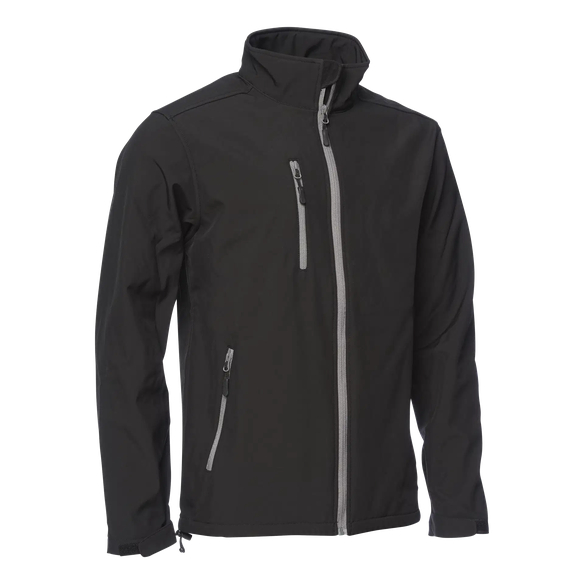 ELKA-Kälteschutz,  Herren Softshell Arbeits Berufs Jacke Arbeitsjacke Berufsjacke Schutzjacke   EDGE  schwarz