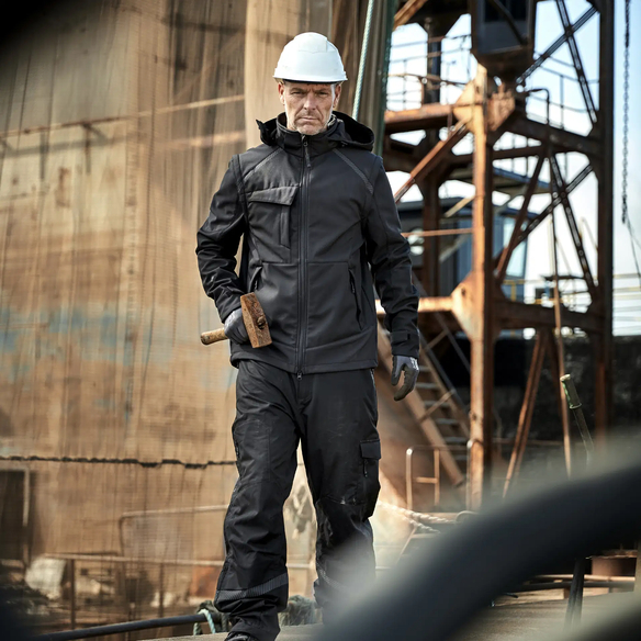 ELKA-Kälteschutz, -Softshelljacke, WORKING XTREME, schwarz