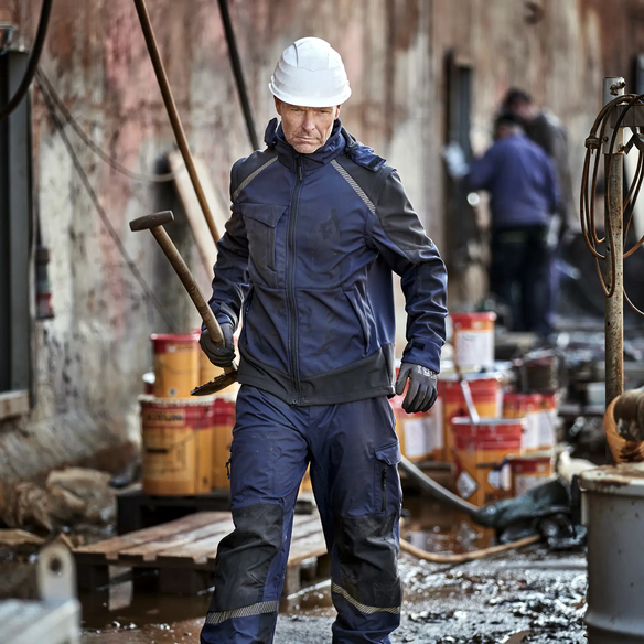 ELKA-Kälteschutz, -Softshelljacke, WORKING XTREME, marine/schwarz