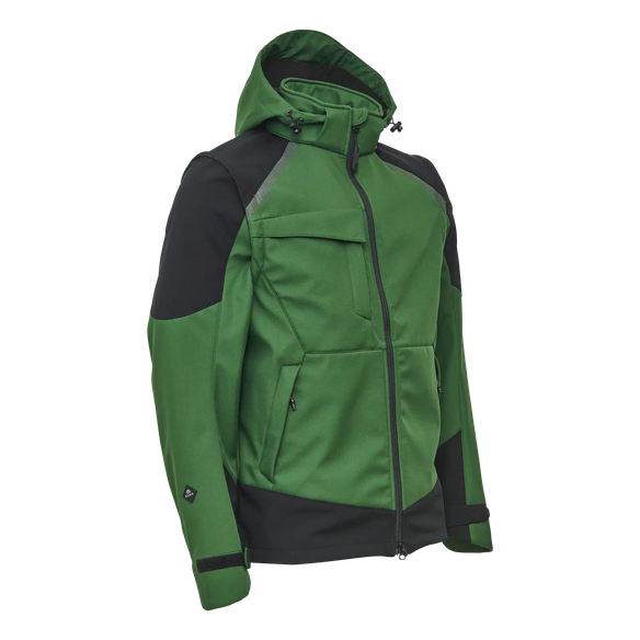 ELKA-Kälteschutz, -Softshelljacke, WORKING XTREME, grün/schwarz