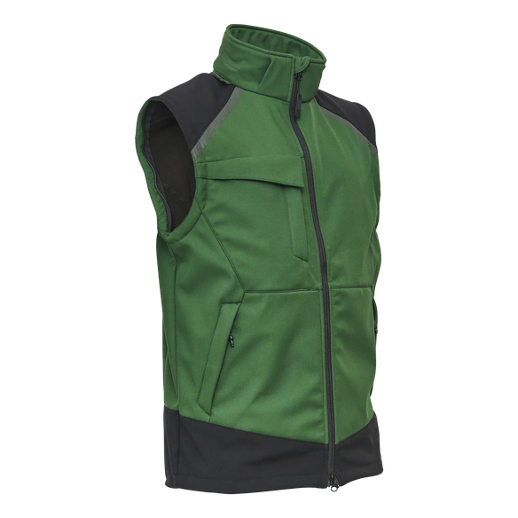 ELKA-Kälteschutz, -Softshelljacke, WORKING XTREME, grün/schwarz