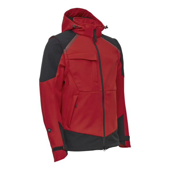 ELKA-Kälteschutz, -Softshelljacke, WORKING XTREME, rot/schwarz