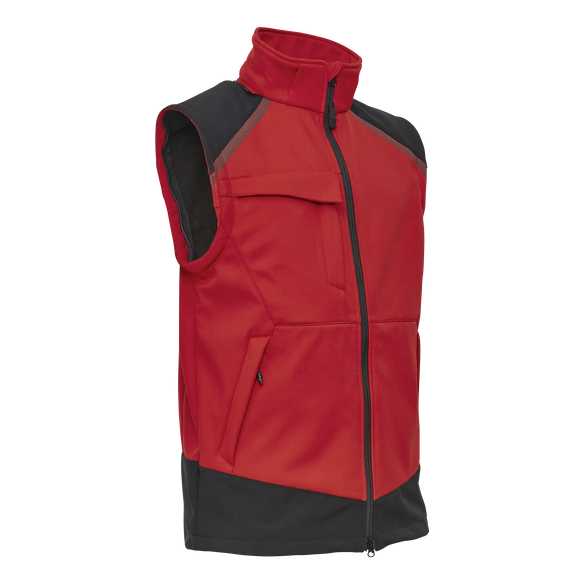 ELKA-Kälteschutz, -Softshelljacke, WORKING XTREME, rot/schwarz