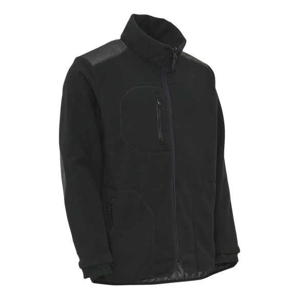 ELKA-Kälteschutz,  Fleece Arbeits Berufs Jacke Arbeitsjacke Berufsjacke Schutzjacke   ZIP IN  WORKING XTREME  schwarz