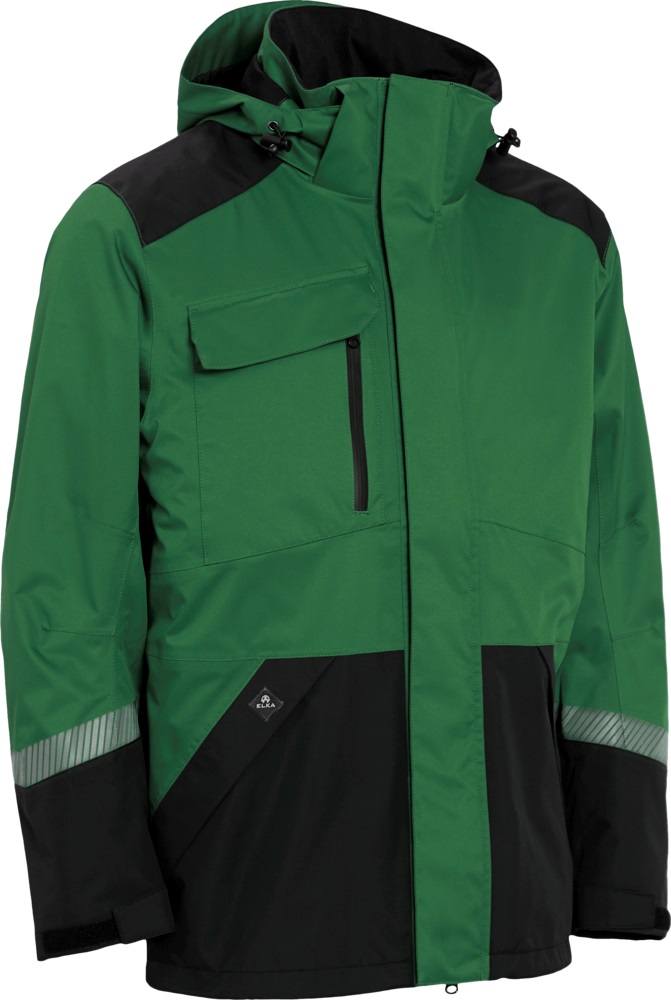 ELKA-Kälteschutz, -Stretch-Jacke, Working Xtreme, grün/schwarz
