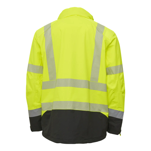 ELKA-Warnschutz, Stretchjacke, VISIBLE XTREME, warngelb/schwarz