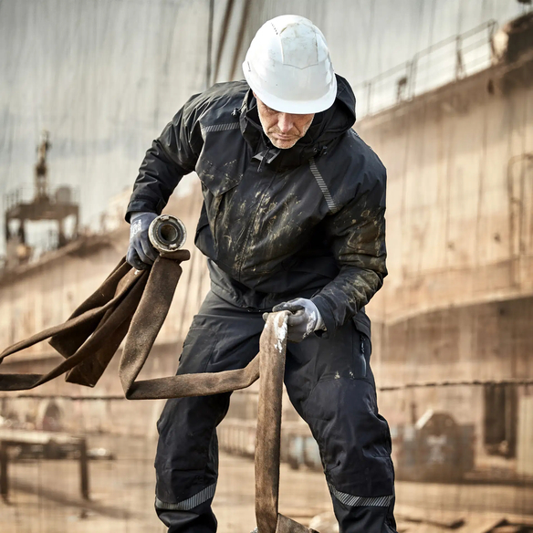 ELKA-Kälteschutz, -Stretch-Winterjacke, Working Xtreme, schwarz