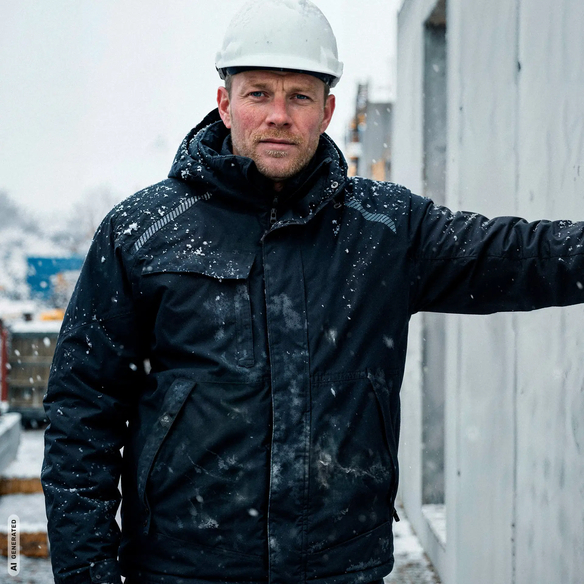 ELKA-Kälteschutz, -Stretch-Winterjacke, Working Xtreme, schwarz