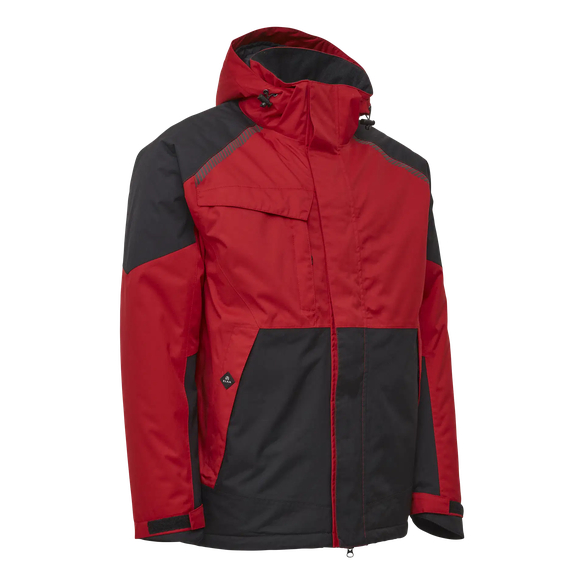 ELKA-Kälteschutz, -Stretch-Winterjacke, Working Xtreme, rot/schwarz