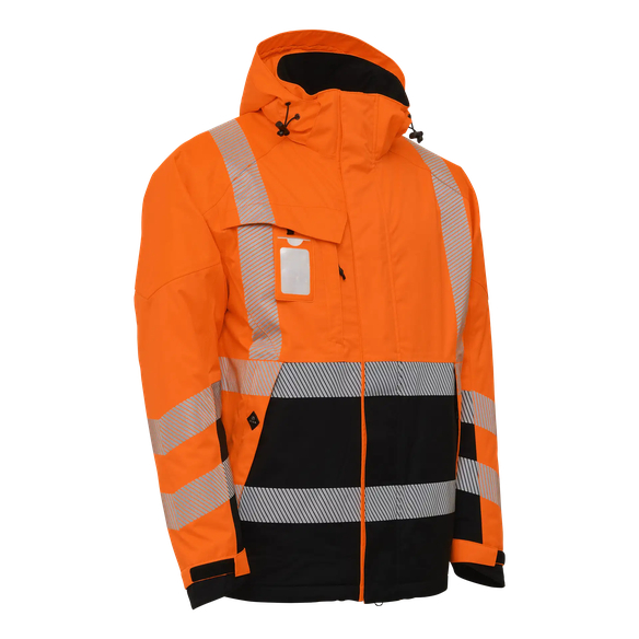ELKA-Warnschutz, Stretch-Winterjacke, Visible Xtreme, warnorange/schwarz
