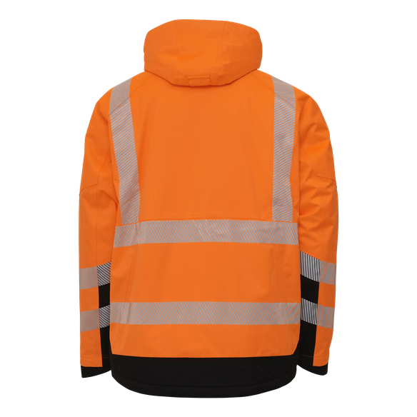 ELKA-Warnschutz, Stretch-Winterjacke, Visible Xtreme, warnorange/schwarz