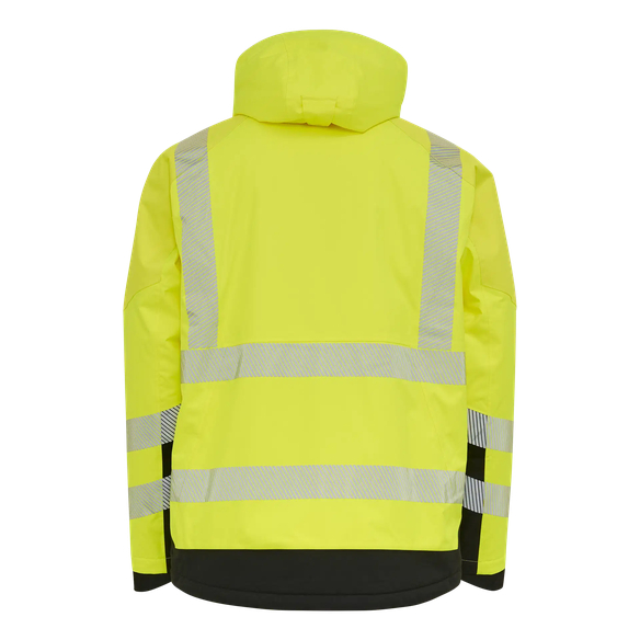 ELKA-Warnschutz, Stretch-Winterjacke, Visible Xtreme, warngelb/schwarz