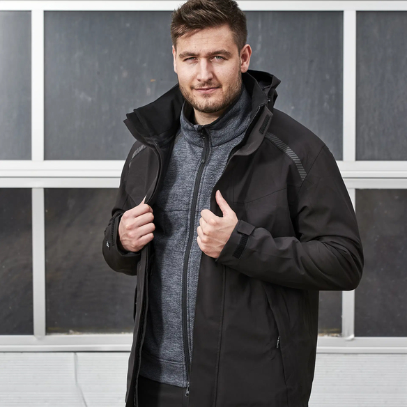 ELKA-Kälteschutz, -Stretch-Jacke, 3 Lagen, Working Xtreme, schwarz