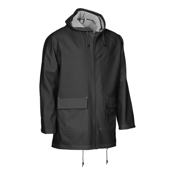 ELKA-Nässeschutz, Regenschutz, Regen-Nässe-Wetter-Schutz-Jacke, OUTDOOR, 310g/m², schwarz