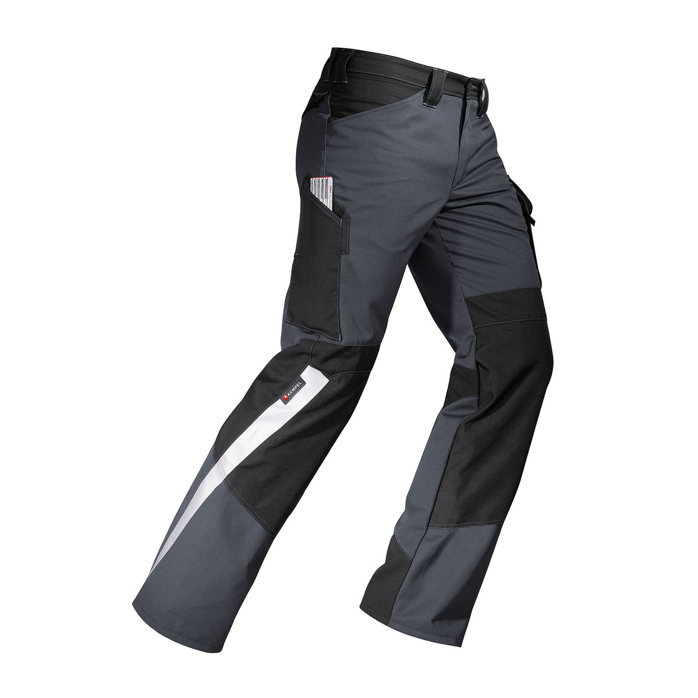 Gr.90 KEMPEL Bundhose Arbeitshose Berufshose Workerhose Arbeitskleidung Berufskleidung dunkelgrau schwarz ca 250g