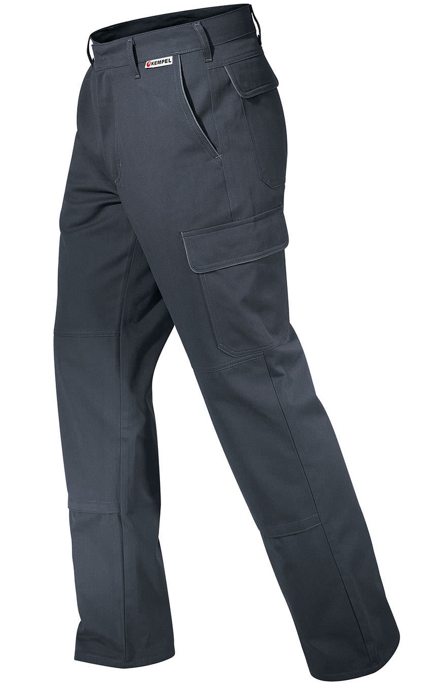 Gr.56 KEMPEL Bundhose Arbeitshose Berufshose Workerhose Arbeitskleidung Berufskleidung Multisafe grau