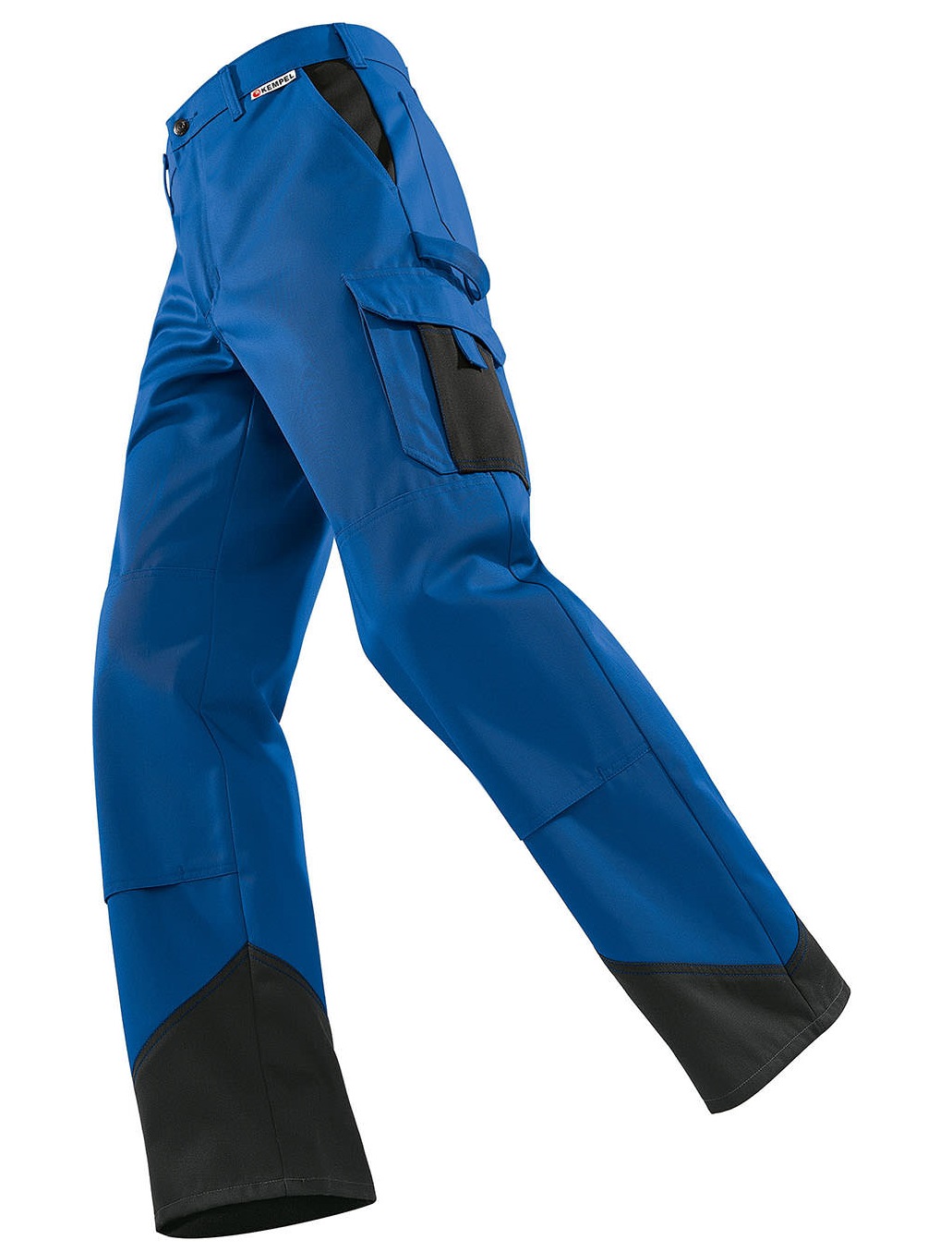 Gr.98 KEMPEL Bundhose Arbeitshose Berufshose Workerhose Arbeitskleidung Berufskleidung kornblau anthrazit ca 325g