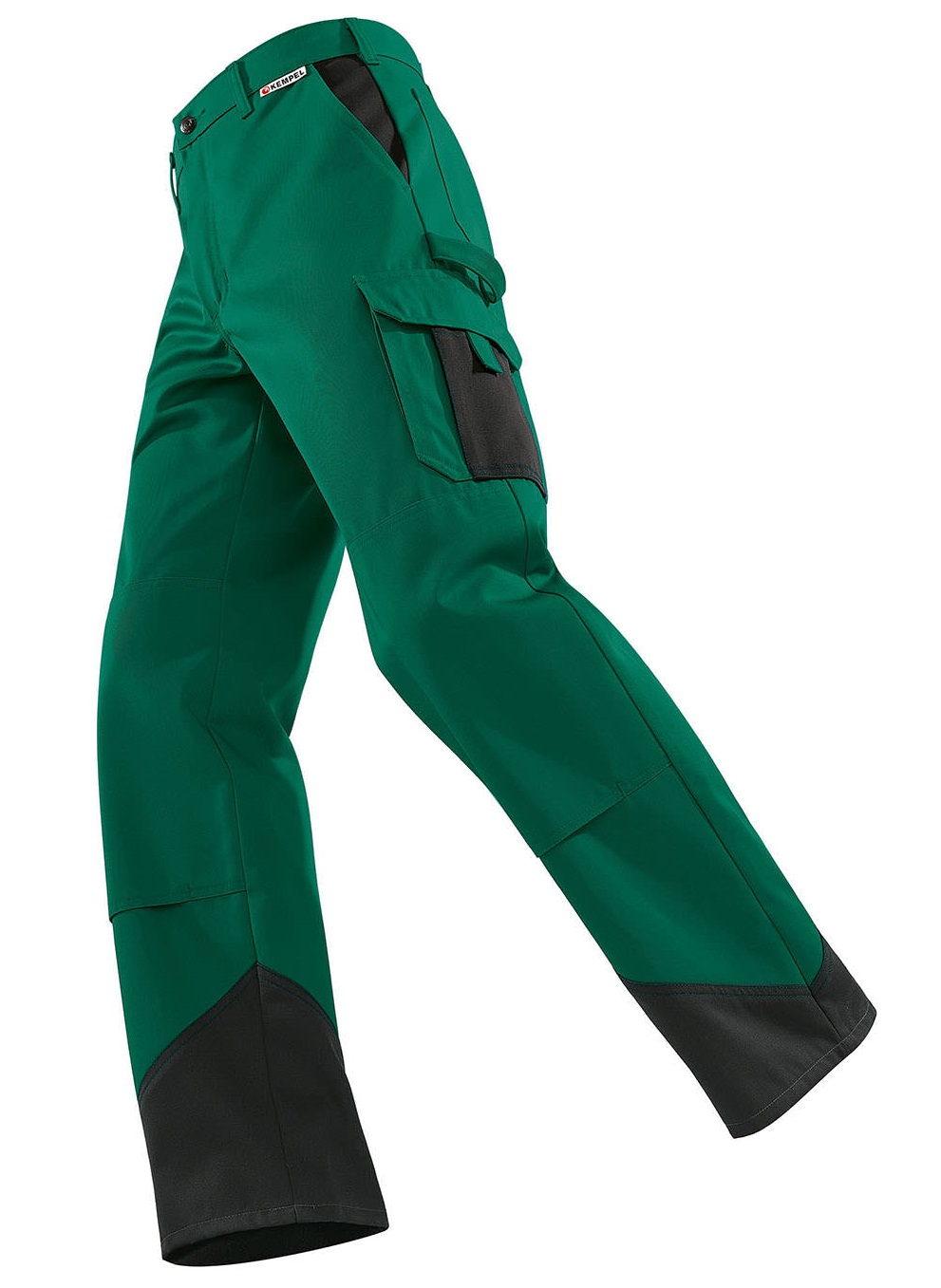 KEMPEL Bundhose Arbeitshose Berufshose Workerhose Arbeitskleidung Berufskleidung grün anthrazit ca 325g