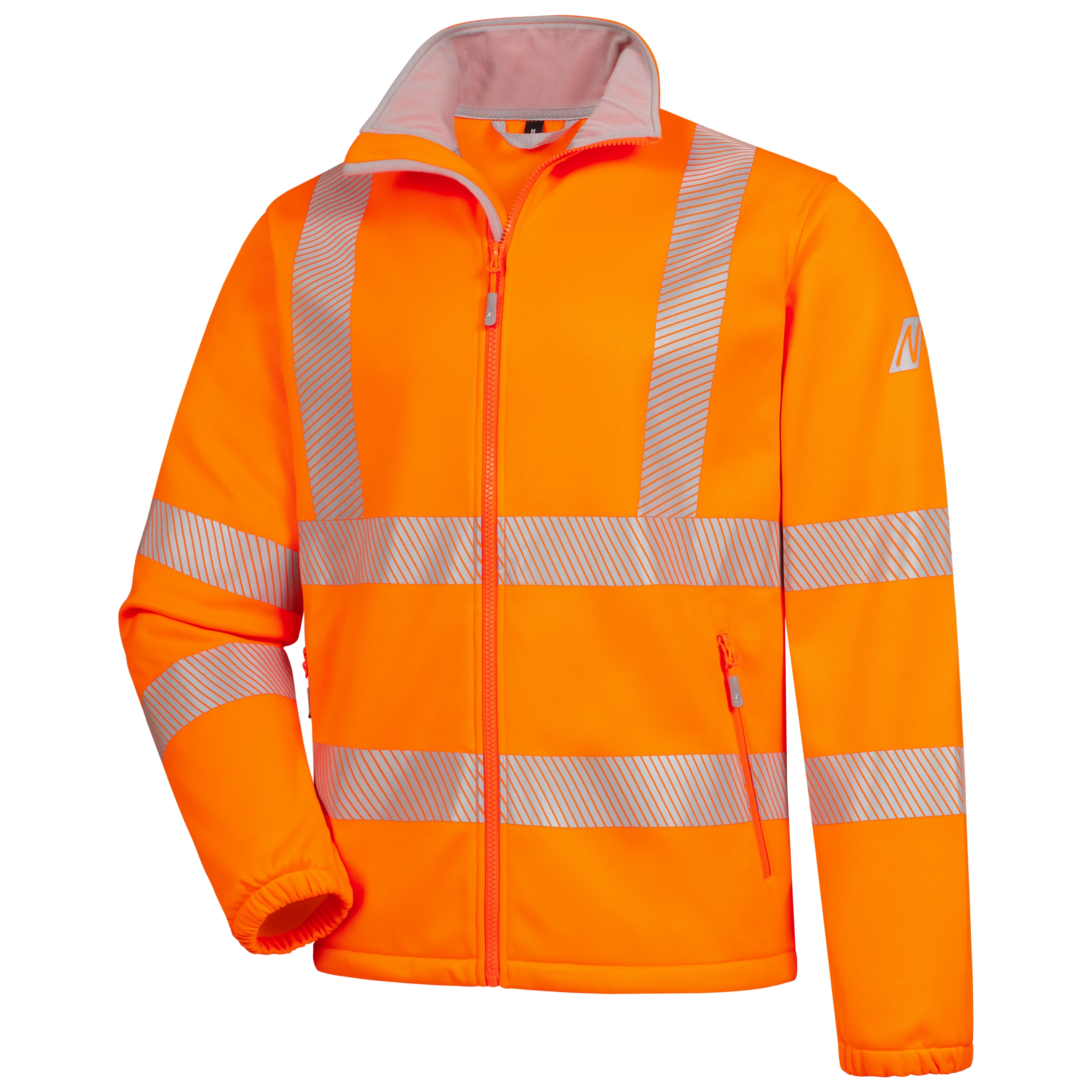 NITRAS-t MOTION TEX VIZ-Warn-Funktionsjacke, neonorange