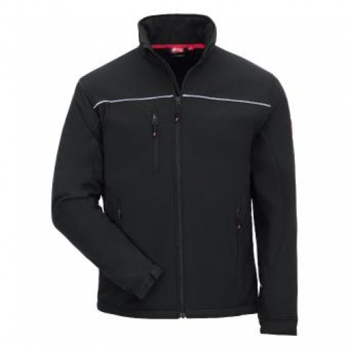 NITRAS Kälteschutz, MOTION TEX LIGHT, Softshelljacke, schwarz