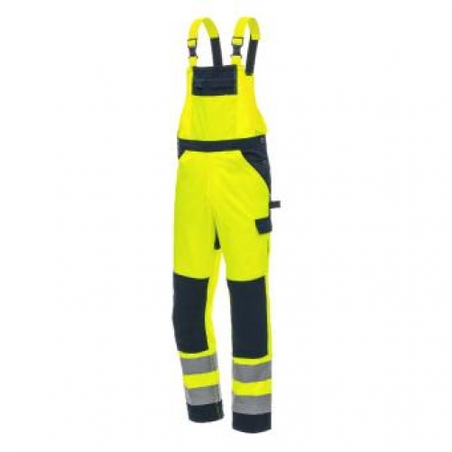 NITRAS motion tex viz, Warnschutz - Latzhose